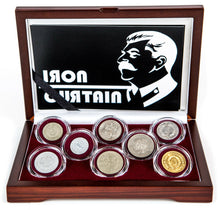 Load image into Gallery viewer, Cold War Iron Curtain - 8 Coin Collection Soviet Union Eastron Bloc Countries - Collectors Couch