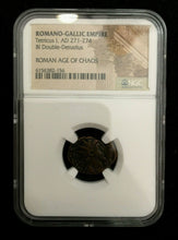 Load image into Gallery viewer, Authentic Roman Empire Bronze Coin Roman AE of Tetricus II (AD 273-274) NGC - Collectors Couch