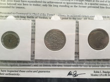 Load image into Gallery viewer, French Coin Set Verdun to Vichy Marshal Petain Era SOA & History & Album Includ - Collectors Couch