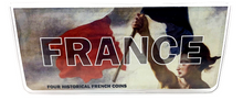 Load image into Gallery viewer, France: Four Historic French Coins COA & Album Included - Collectors Couch