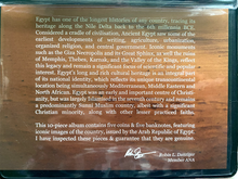 Load image into Gallery viewer, Egypt: 5 Banknotes & 5 Coins COA & History & Holder & Album - Collectors Couch