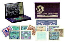 Load image into Gallery viewer, WWII Rare Collection Of Certified Allied Military Currency 8 Banknote Set Album - Collectors Couch