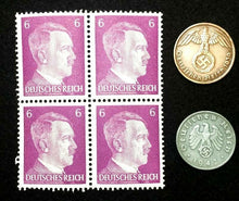 Load image into Gallery viewer, German WWII Rare Coins & MNH Stamps Collection Lot - World War II Artifacts - Collectors Couch