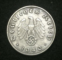 Load image into Gallery viewer, Authentic WW2 Rare German Coin and Stamps WORLD WAR 2 Authentic Artifacts - Collectors Couch