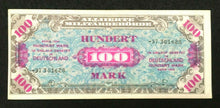 Load image into Gallery viewer, Germany 1944 WWII Allied Occupation Military Currency 100 Mark Banknote - S-973 - Collectors Couch