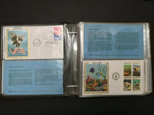 Load image into Gallery viewer, First Day Of Issue 1980s 44 Issues With Description Cards - A Historical Album - Collectors Couch