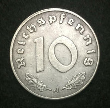 Load image into Gallery viewer, Authentic WW2 Rare German Coin and Stamps WORLD WAR 2 Authentic Artifacts - Collectors Couch