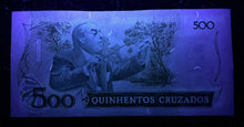 Load image into Gallery viewer, Brazil 1000,500,100, 50 Cruzeiros Banknote World Paper Money UNC Currency Bill - Collectors Couch