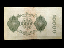 Load image into Gallery viewer, Authentic Historical 1922 Germany 10000 Reichsbanknote FAMOUS VAMPIRE BILL - Collectors Couch