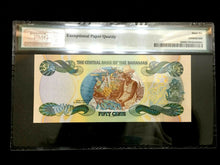 Load image into Gallery viewer, Bahamas 1/2 Dollar 2001 World Paper Money UNC Currency - PMG Certified - Collectors Couch