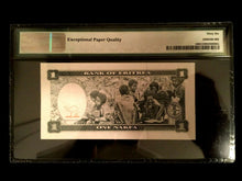 Load image into Gallery viewer, ERITREA 1 Nakfa 1997 Banknote World Paper Money UNC Currency - PMG Certified - Collectors Couch