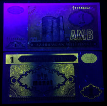 Load image into Gallery viewer, Azerbaijan 1 Manat 1993 Banknote World Paper Money UNC Currency Bill Note - Collectors Couch