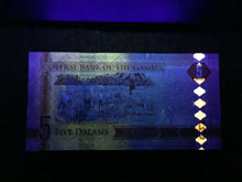 Load image into Gallery viewer, Gambia 5 Dalasis 2015 Banknote World Paper Money UNC Currency Bill Note - Collectors Couch