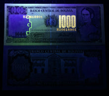 Load image into Gallery viewer, Bolivia 1000 Pesos Bolivianos 1982 Banknote World Paper Money UNC Currency Bill - Collectors Couch