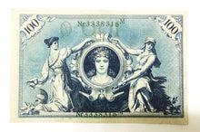 Load image into Gallery viewer, German Rare 2 Rp Coin with Stamp & 100 Mark Bill in Disp frame - Collectors Couch