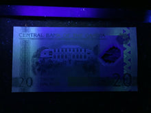 Load image into Gallery viewer, Gambia 20 Dalasis 2014 Polymer Banknote World Paper Money UNC Currency Bill Note - Collectors Couch