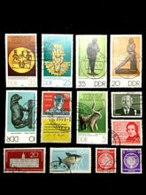 Load image into Gallery viewer, Germany Post WWII 1950's - 1970's Stamp Set - Vintage Post WWII Artifacts - Collectors Couch