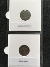 Load image into Gallery viewer, Ancient Roman Coins Rome&#39;s Fearsome Twin City Goddesses Roma &amp; Constantinopolis - Collectors Couch