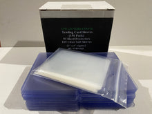 Load image into Gallery viewer, Trading Card Holders/Sleeves 150 Pack - 50 Hard &amp; 100 Clear Soft - 3&quot; X 4&quot;