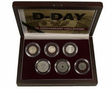 Load image into Gallery viewer, Rare WWII D-Day 75th Anniversary Collection (6 Coin Boxed Set) COA &amp; History Included