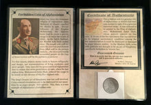 Load image into Gallery viewer, Forbidden Coin of AFGHANISTAN 5 Afghanis 1961 - COA &amp; History &amp; Album Included