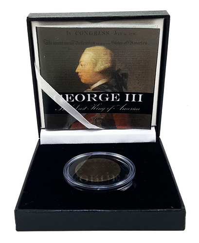 George III: The Last King of America Copper Half Penny 1806-1807