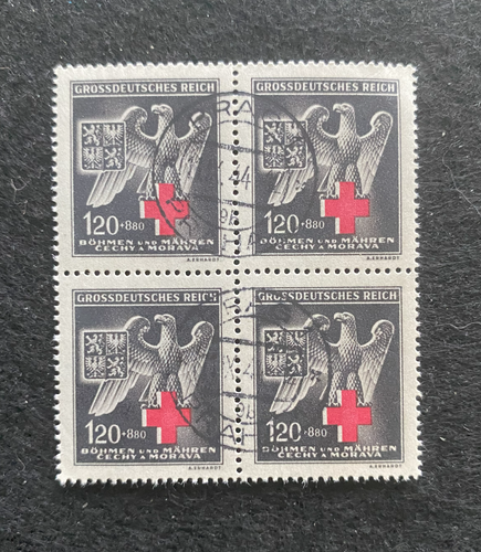 Rare Old Authentic WWII Black Eagle German Stamps USED Historical Artifact WW2 - Collectors Couch