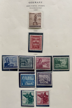 Load image into Gallery viewer, German WWII Nazi Third Reich 1944 10 Stamps From Original Postal Collection - Very Rare Find - Collectors Couch