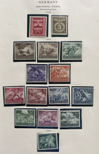 Load image into Gallery viewer, German WWII Nazi Third Reich 1943 15 Stamps From Original Postal Collection - Very Rare Find