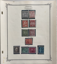 Load image into Gallery viewer, German WWII Nazi Third Reich 1943-44 10 Stamps From Original Postal Collection - Very Rare Find