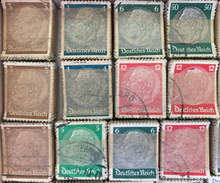 Load image into Gallery viewer, Rare Authentic Lot of 4500 1932-1933 German Hindenburg Stamps - Well Preserved
