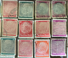 Load image into Gallery viewer, Rare Authentic Lot of 4500 1932-1933 German Hindenburg Stamps - Well Preserved