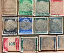 Load image into Gallery viewer, Rare Authentic Lot of 4500 1932-1933 German Hindenburg Stamps - Well Preserved