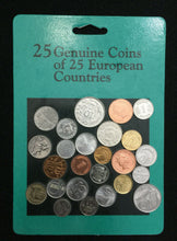 Load image into Gallery viewer, 25 Genuine Coins of 25 European Countries - Perfect Educational Gift