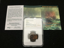 Load image into Gallery viewer, 1808 Gardner Shipwreck East India Co.10 CASH Coin NGC Certified Case &amp; History