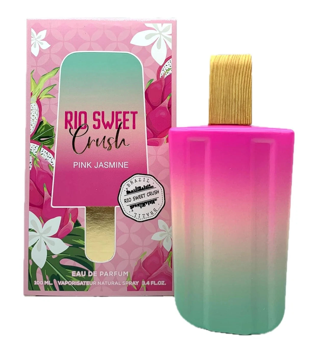 Rio Sweet Crush Pink Jasmine – Eau de Parfum – 100ml / 3.4 fl oz – Women’s Perfume