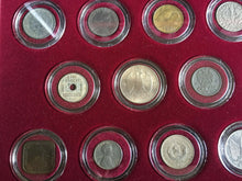 Load image into Gallery viewer, World War II Certified TWENTY Coins COA &amp; Capsules &amp; Secure Display Box Included
