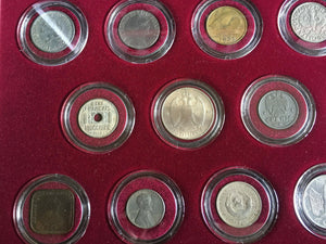 World War II Certified TWENTY Coins COA & Capsules & Secure Display Box Included