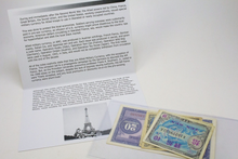 Load image into Gallery viewer, WWII Rare Collection Of Allied Military Currency 5 Banknote COA &amp; History Incl. - Collectors Couch