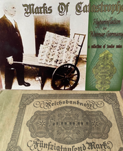 Load image into Gallery viewer, Marks of Catastrophe - A Set of 12 Weimar Germany Hyperinflation Banknotes