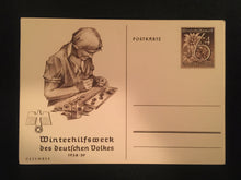 Load image into Gallery viewer, WWII Nazi Germany 1938 Third Reich Postcard - Historical Artifact