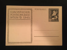 Load image into Gallery viewer, WWII Nazi Germany 1942 Third Reich Brown Ribbon Horse Race Postcard