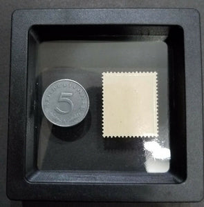 Rare WW2 German 5 Reichspfennig Coin & Unused Stamp Historical Artifacts - Collectors Couch