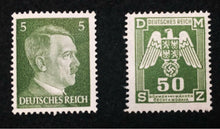 Load image into Gallery viewer, Authentic Old Rare  WWII German 10 Rp Coin &amp; UNC Stamps World War 2 Artifacts