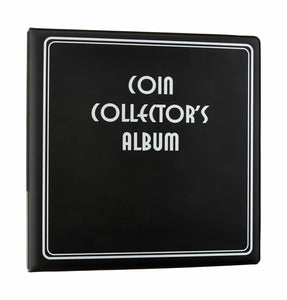 BCW 1-ALB3C-CN-BLK 3 In. Album-Coin Collectors-Black