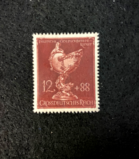 Germany WW2 1944 Goldschmiede Kunst Stamp Mint