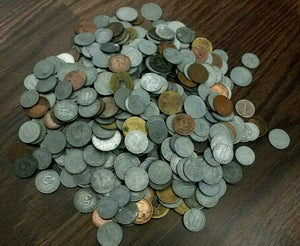 Clearance SALE Antique WW2 Germany War Coins Collection Lot of SIX Coins - Collectors Couch