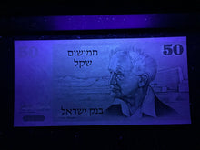 Load image into Gallery viewer, Israel 50 Sheqalim 1978 Banknote World Paper Money UNC Currency Bill Note