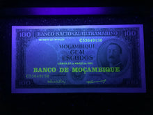 Load image into Gallery viewer, Mozambique 100 Escudos 1961 Large Banknote World Paper Money UNC Bill Note