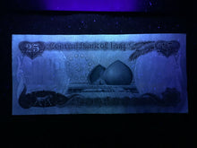 Load image into Gallery viewer, IRAQ 25 Dinars Operation Desert Storm Era World Paper Money Circulated (FINE) - Collectors Couch